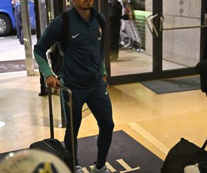 Portugalczycy w Warszawie. Ronaldo z kolegami przed meczem z Polską