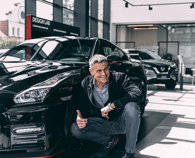Krzysztof Hołowczyc i nowy Nissan GT-R Nismo