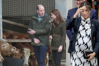 Kate Middleton i książę William na farmie