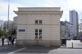 Budynki Rogatek Mokotowskich na pograniczu Mokotowa i Śródmieścia w Warszawie