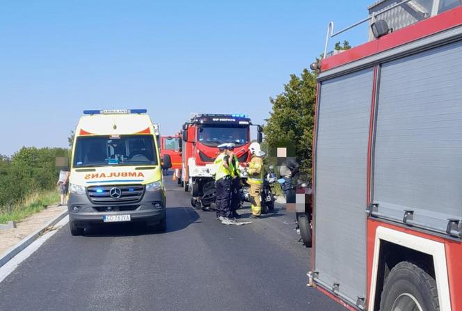 43-letni Rafał zginął na motorze pod kołami Toyoty