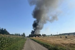 Pożar pod Ciechocinkiem