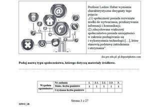 Matura 2019. Wiedza o społeczeństwie. Arkusze CKE WOS rozszerzony