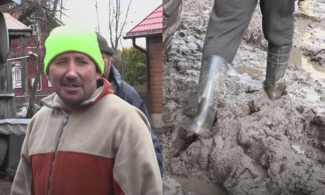 Rolnicy. Podlasie. Straszne błoto u Gienka i Andrzeja z Plutycz. Ujawniamy prawdę o tym, co tam się dzieje