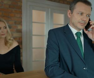 Barwy szczęścia, odcinek 3197: Bruno (Lesław Żurek), Karolina (Marta Dąbrowska) 