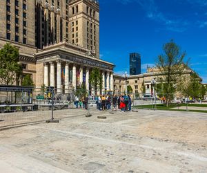 Plac Centralny Warszawa, sierpień 2025