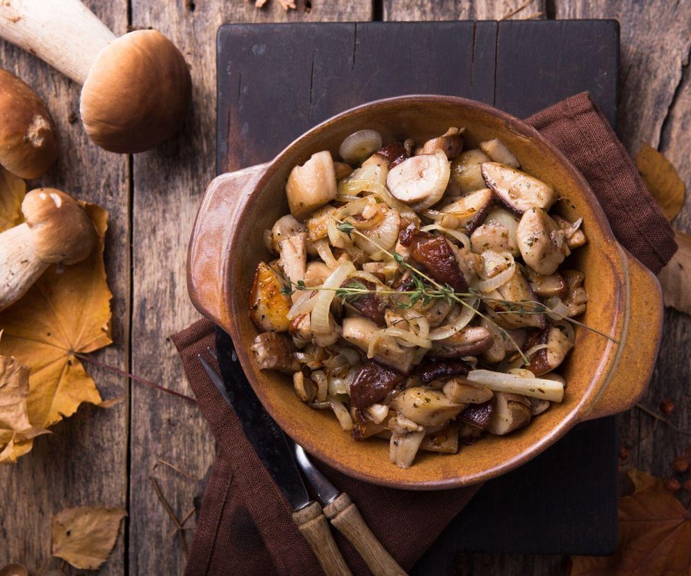 Prawdziwki smażone na maśle – najprostsze i najpyszniejsze danie z borowików