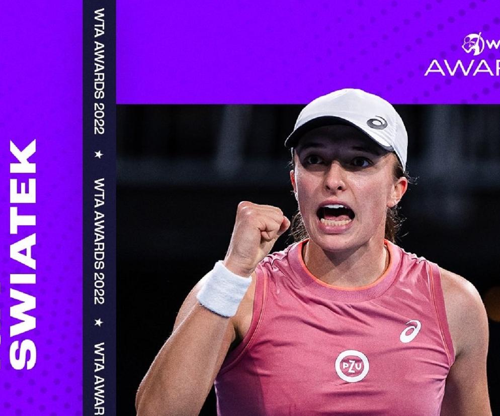Iga Świątek Zawodniczką Roku WTA