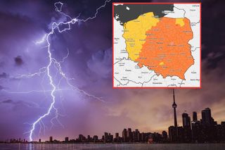 Potężne burze wracają do Polski i dokuczą wraz z upałem. IMGW wydało podwójne alerty drugiego stopnia
