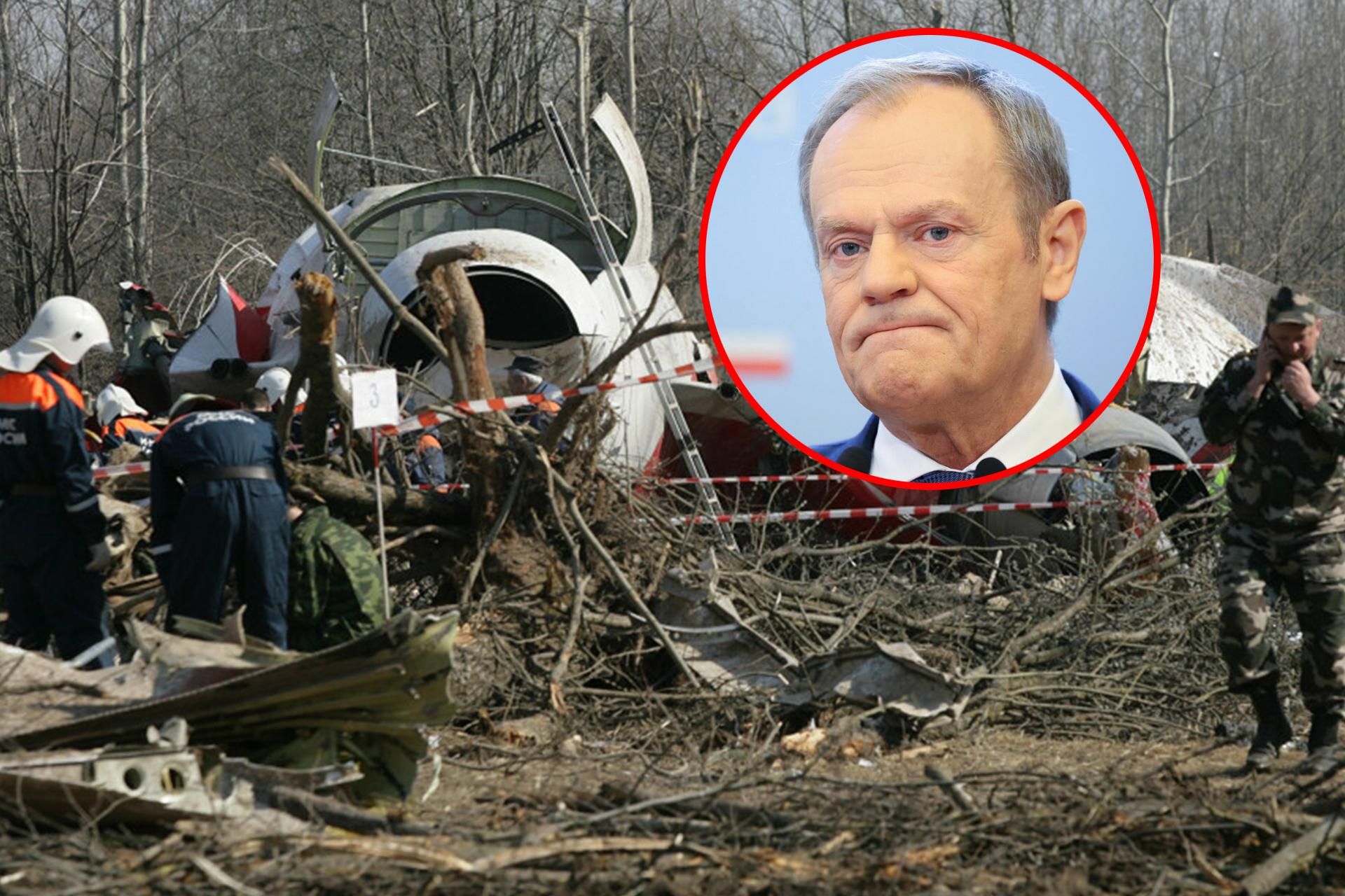 Tak Tusk dowiedział się o katastrofie smoleńskiej
