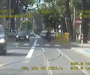 Policyjny pościg ulicami Torunia. 41-letni motocyklista trafił za kraty
