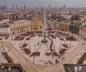 Plac Wolności w Łodzi po remoncie