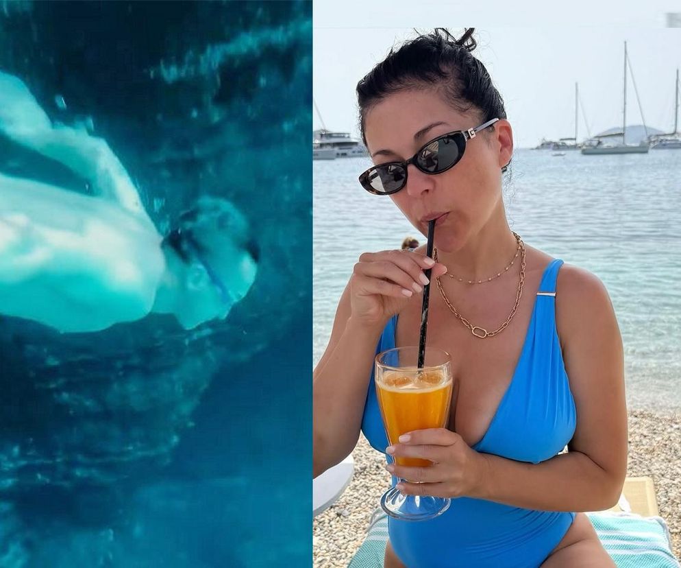 Kasia Cichopek ładuje baterie