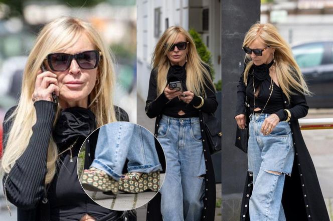 Monika Olejnik w mocnej stylówce