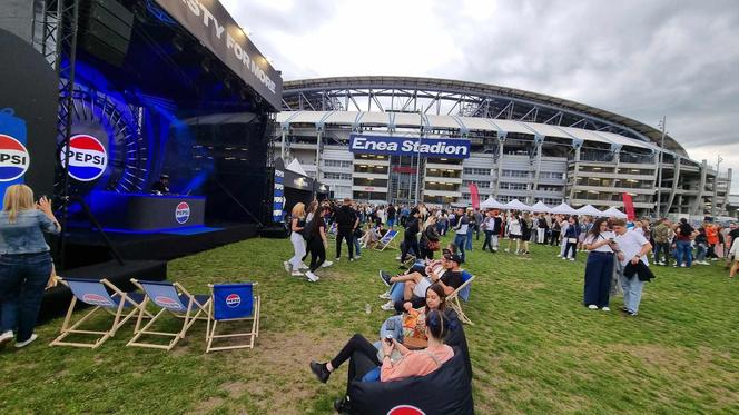 Zobacz, jaką strefę zorganizowano wokół stadionu, przed koncertem Dawida Podsiadło