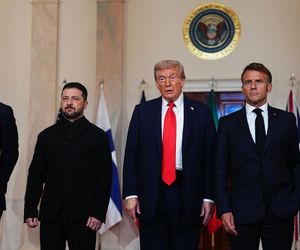 Spotkanie Zełeński - Trump w Białym Domu z udziałem europejskich liderów