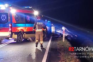 Lisia Góra. Zderzenie dwóch samochodów na drodze krajowej nr 73