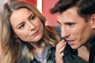 Barwy szczęścia, odc. 3168. Tomasz (Jakub Sokołowski), Grażyna (Kinga Suchan)