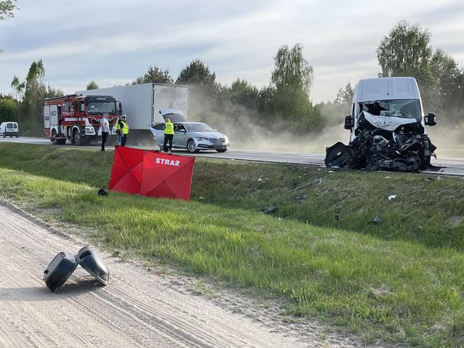 Nie żyje 30-letni motocyklista. Drogowa makabra na DK 50 pod Otwockiem