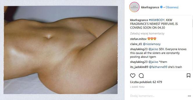 Kim Kardashian nago na Instagramie