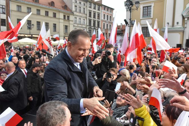 Karol Nawrocki przyjechał do Torunia. Fotorelacja ze spotkania