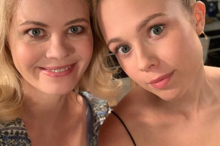 Barwy szczęścia po wakacjach 2022. Jowita (Magdalena Żak), Sławka (Ewelina Serafin)