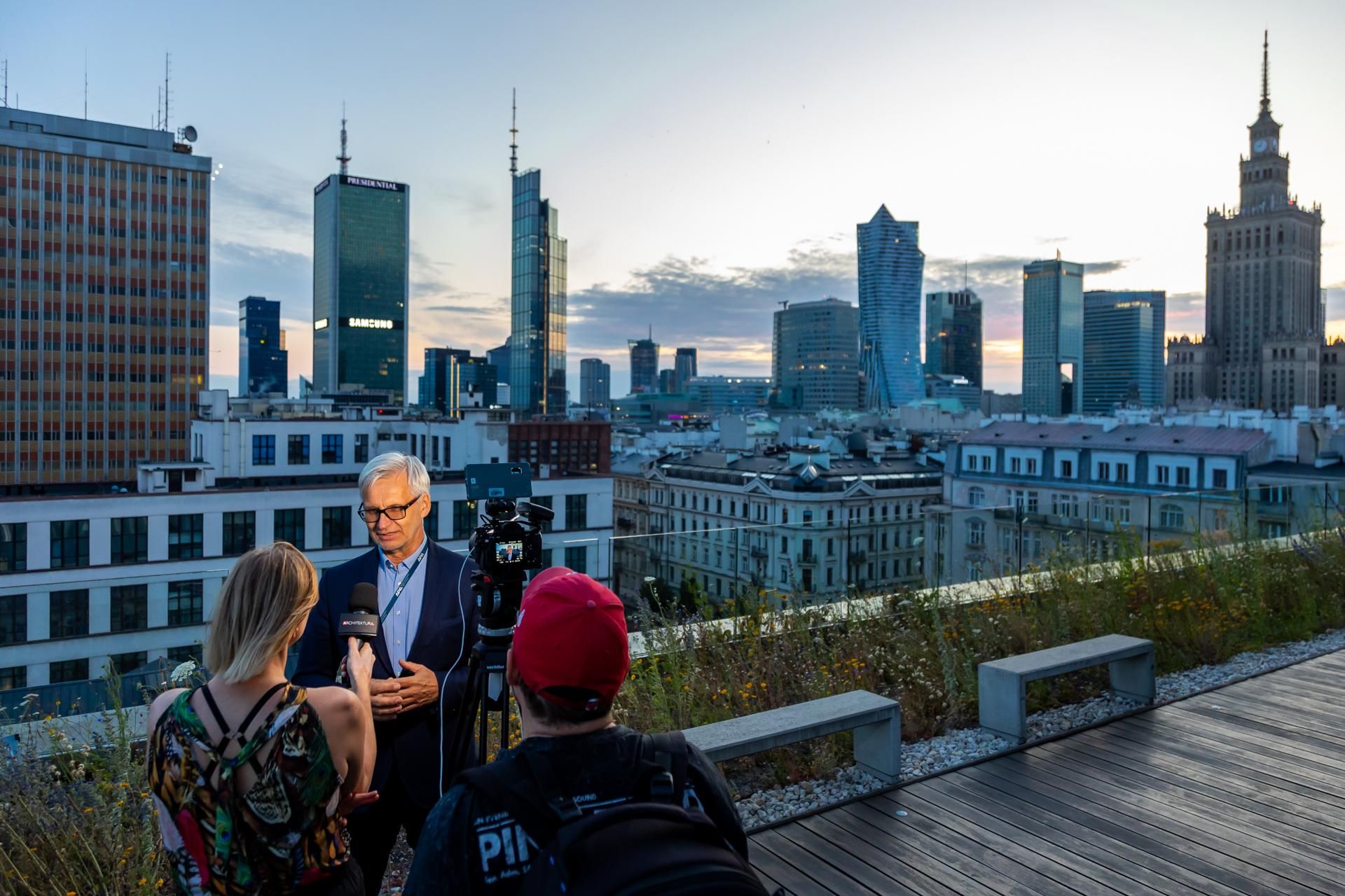 Warszawa - Wolf Marszałkowska - debata Architektury