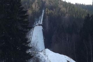 Skocznia Krucza Skała w Lubawce