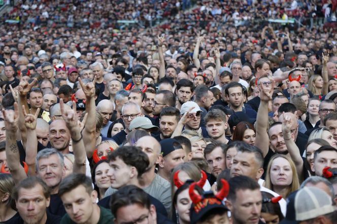 Koncert AC/DC w Warszawie (4.07.2025) - część druga. Organizatorem koncertu jest Live Nation