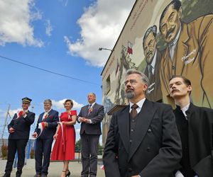 Bogumiłowice. Nowy mural hołdem dla Reymonta i Witosa