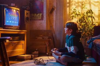 Dziecko za blisko telewizora...