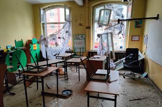Szkoła zamknięta po wybuchu gazu w Katowicach. Klasy całe w gruzach