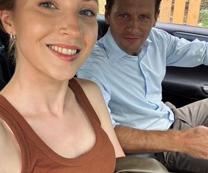 M jak miłość. Natalka (Dominika Suchecka), Adam Karski (Patryk Szwichtenberg)