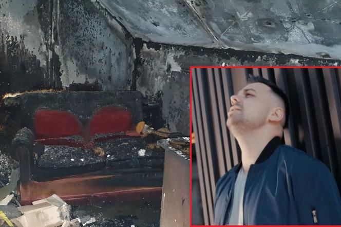 Pożar w domu wokalisty disco polo