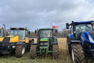 Protest rolników na Pomorzu. Kosakowo