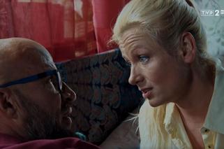 M jak miłość odc. 1543. Marzenka (Olga Szomańska), Andrzejek (Tomasz Oświeciński)