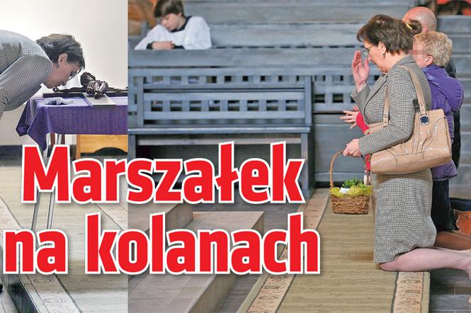 Marszałek na kolanach