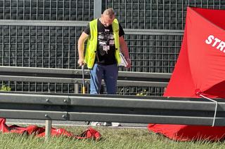 Tragiczny wypadek na S8. Kierowca TIR-a uderzył w barierki. Mężczyzna nie żyje