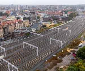Bytom. Hala peronowa na dworcu po remoncie