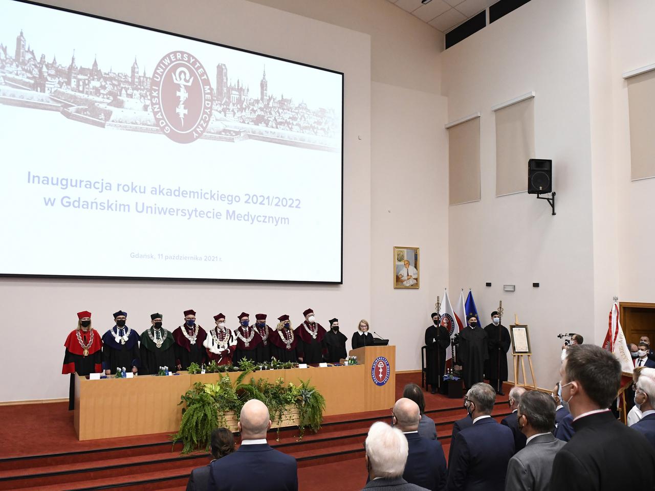 Inauguracja nowego roku akademickiego na Gdańskim Uniwersytecie Medycznym