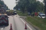 Zderzenie trzech pojazdów w Starym Opolu. Dwie osoby trafiły do szpitala