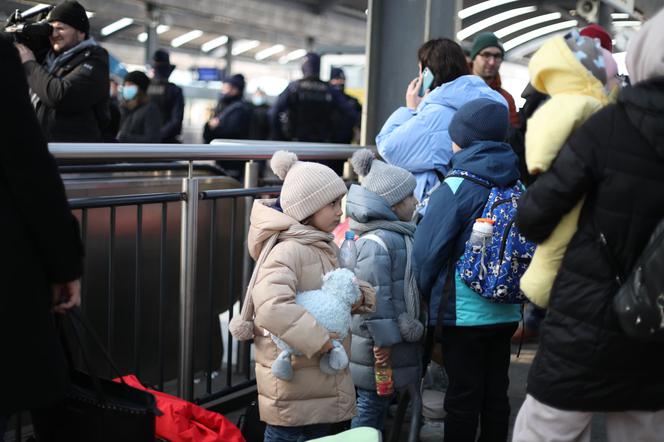 Uchodźcy z Ukrainy dotarli do Katowic