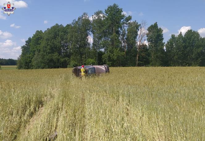 Zderzenie BMW i ciągnika rolniczego w Siemieniu