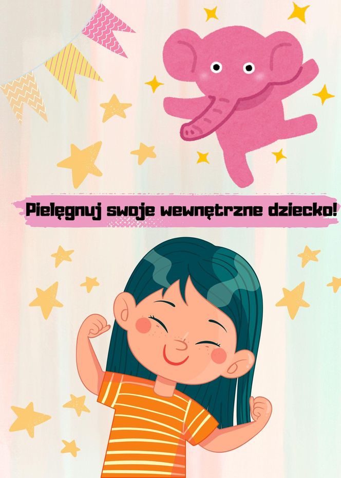 Kartka na Dzień Dziecka dla dorosłych