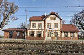 Dworzec w Kołodziejewie na Kujawach