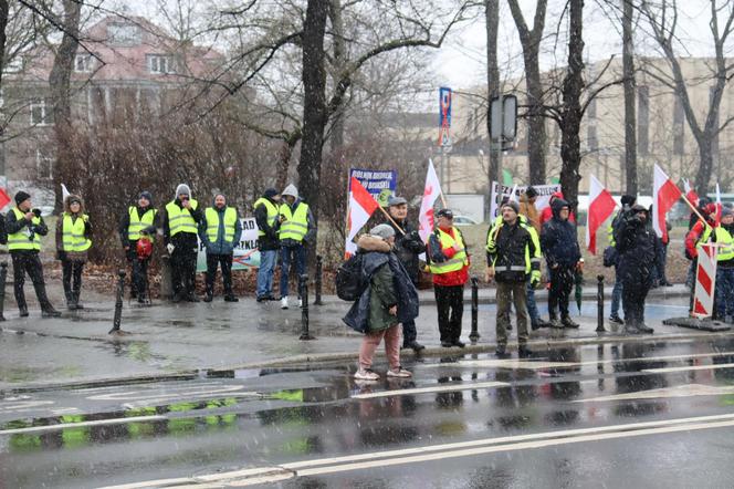 Protest rolników w Poznaniu 