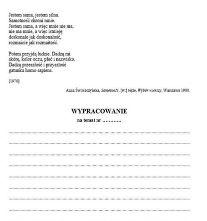 "Czym dla człowieka może być wolność?": Przykładowa rozprawka na maturze [ARKUSZE CKE]