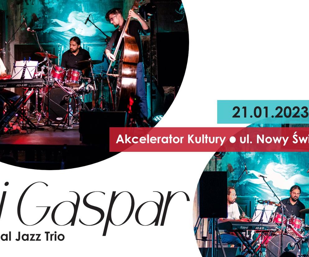 Kalisz. Iuri Gaspar International Jazz Trio w Akceleratorze Kultury