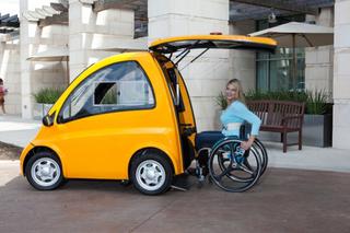Kenguru - miejkie auto dla osoby na wózku inwalidzkim - WIDEO
