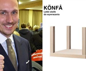 Poseł Konrad Berkowicz ujęty w sklepie IKEA. Internauci mają używanie. Najlepsze MEMY